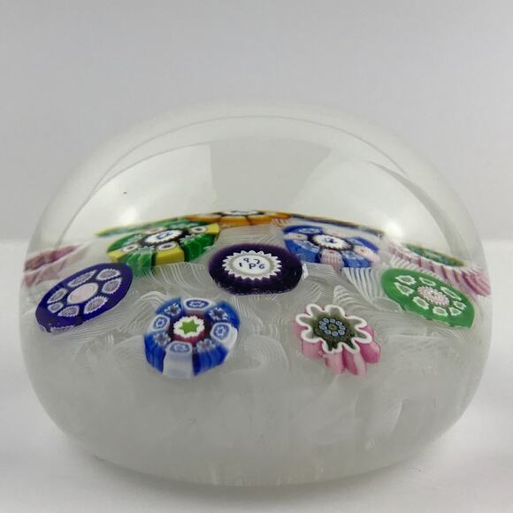 Perthshire PP11 1976 Spaced Millefiori Animal Cane Penguin Squirrel Paperweight - Picture 4 of 13